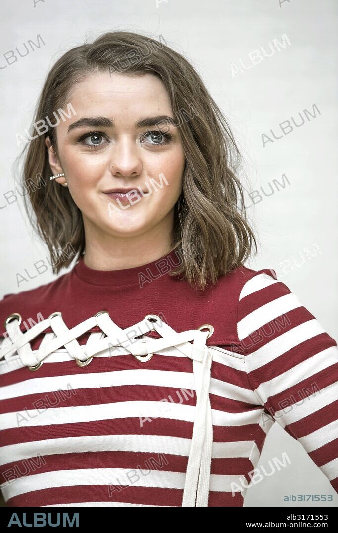 MAISIE WILLIAMS. April 11, 2016 - Hollywood, California, U.S. - Maisie Williams stars in Game of Thrones. 11/04/2016