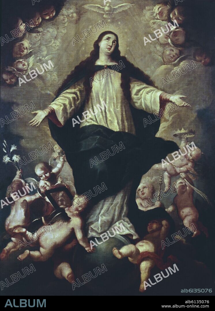 JUAN DE CARREÑO MIRANDA (1614-1685). INMACULADA - S XVII - BARROCO ESPAÑOL.
