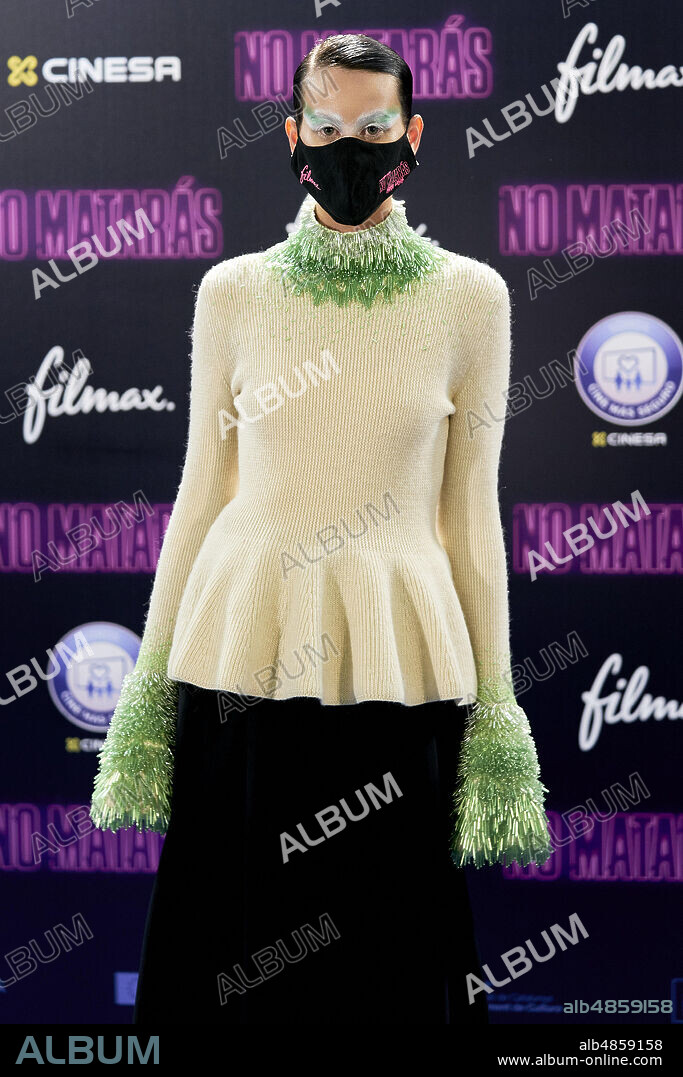 October 14, 2020, Madrid, Spain: Milena Smit attends the 'No Mataras' Film Premiere at Proyecciones Cinema in Madrid. (Credit Image: © Aingeru Harri/SOPA Images via ZUMA Wire).