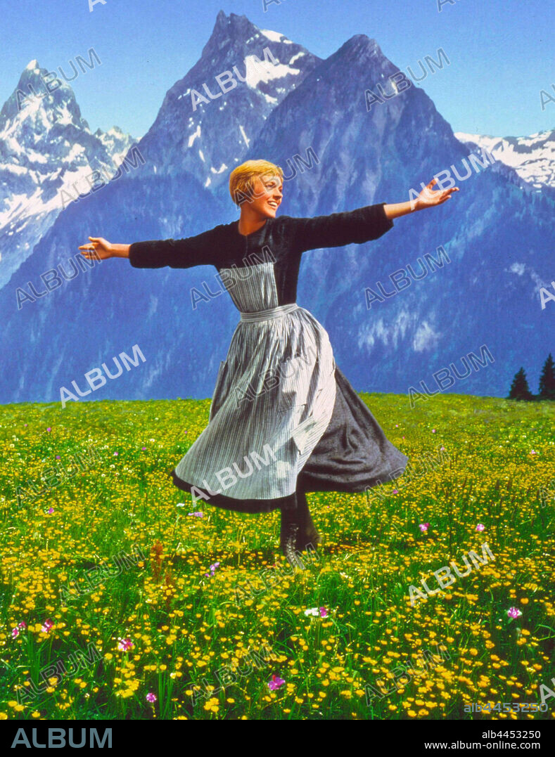 JULIE ANDREWS en SONRISAS Y LÁGRIMAS, 1965 (THE SOUND OF MUSIC), dirigida por ROBERT WISE. Copyright 20TH CENTURY FOX.