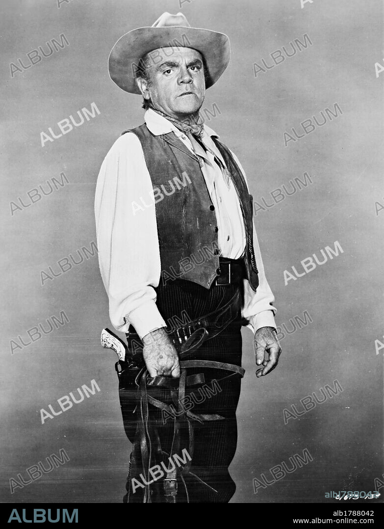 JAMES CAGNEY en LA LEY DE LA HORCA, 1956 (TRIBUTE TO A BAD MAN), dirigida por ROBERT WISE. Copyright M.G.M.