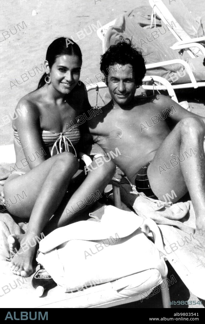 July 1982. Palomo Linares with Marina Danko.