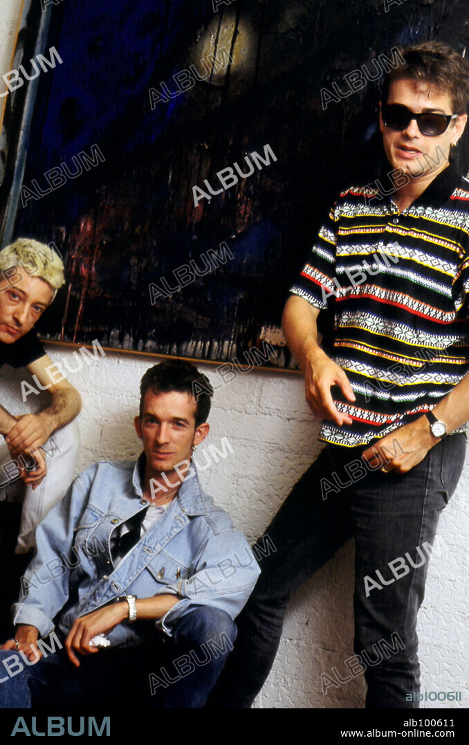 Integrantes del grupo de música rock, Radio Futura. (radio_futura60840004).