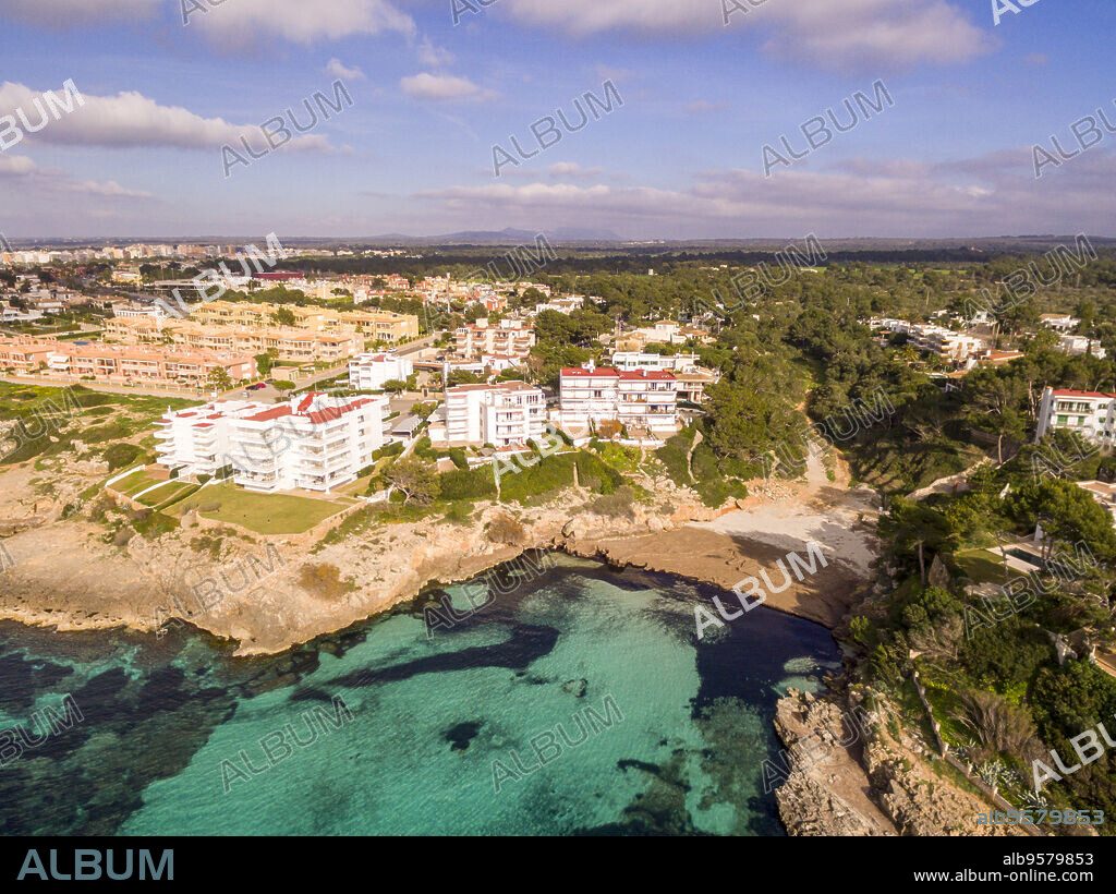 Cala Mosques, Municipality of Llucmajor, Mallorca, balearic islands, spain, europe.