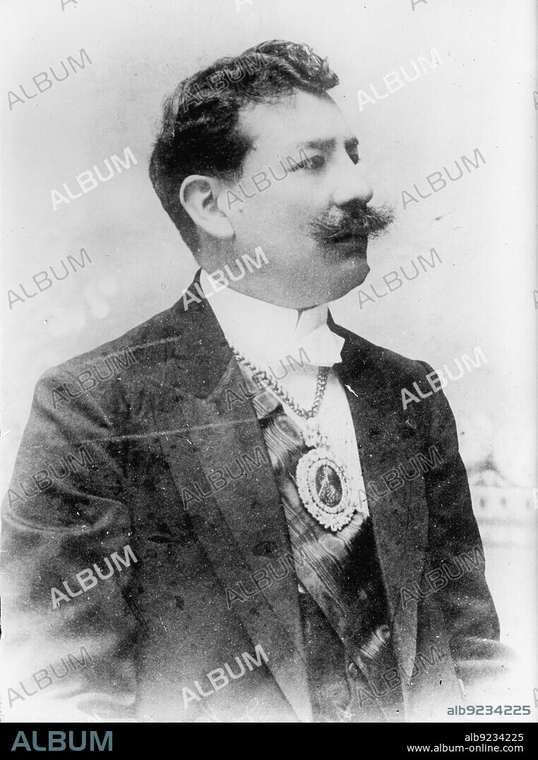 General Ismael Montes of Bolivia, 1914.