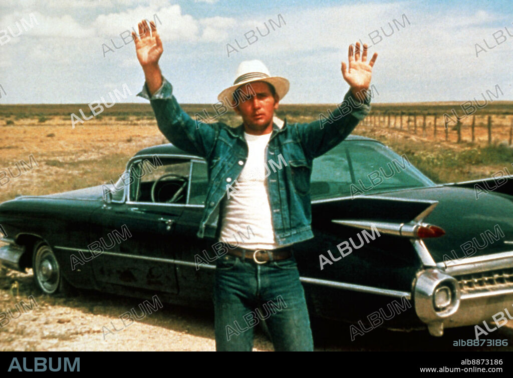 MARTIN SHEEN in BADLANDS, 1973, directed by TERRENCE MALICK. Copyright WARNER BROTHERS.