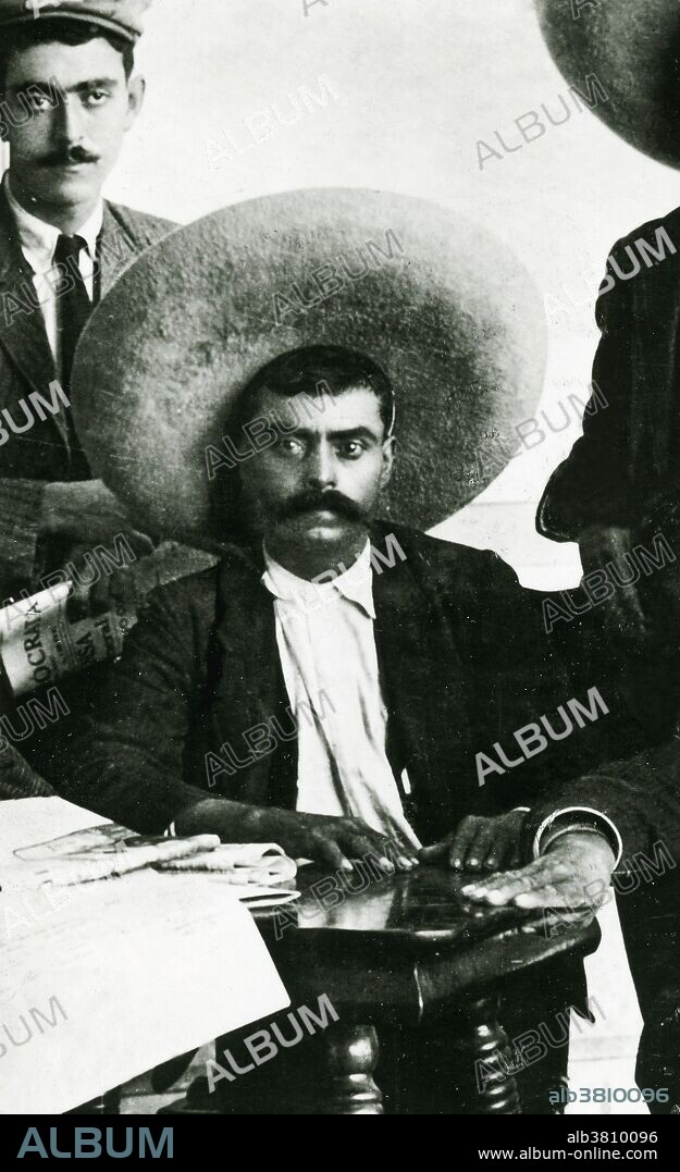 Emiliano Zapata Salazar (August 8, 1879 - April 10, 1919) was a Mexican revolutionary. The Mexican Revolution was a major armed struggle that started in 1910, with an uprising led by Francisco Madero against longtime autocrat Porfirio DÃ­az, and lasted until around 1920. Over time the Revolution changed from a revolt against the established order to a multi-sided civil war. This armed conflict is often categorized as the most important sociopolitical event in Mexico and one of the greatest upheavals of the 20th century. A peasant since childhood, he gained insight into the severe difficulties of the countryside. He formed and commanded the Liberation Army of the South, during the Mexican Revolution. His followers were known as Zapatistas. Running low on supplies he walked into a trap set up by Federal Army colonel Guajardo who had offered to join forces. His soldiers attacked Zapata, killing him and routing his forces. Zapata is considered one of the national heroes of Mexico: towns, streets and housing developments named Emiliano Zapata are common across the country. His image has been used on Mexican banknotes.