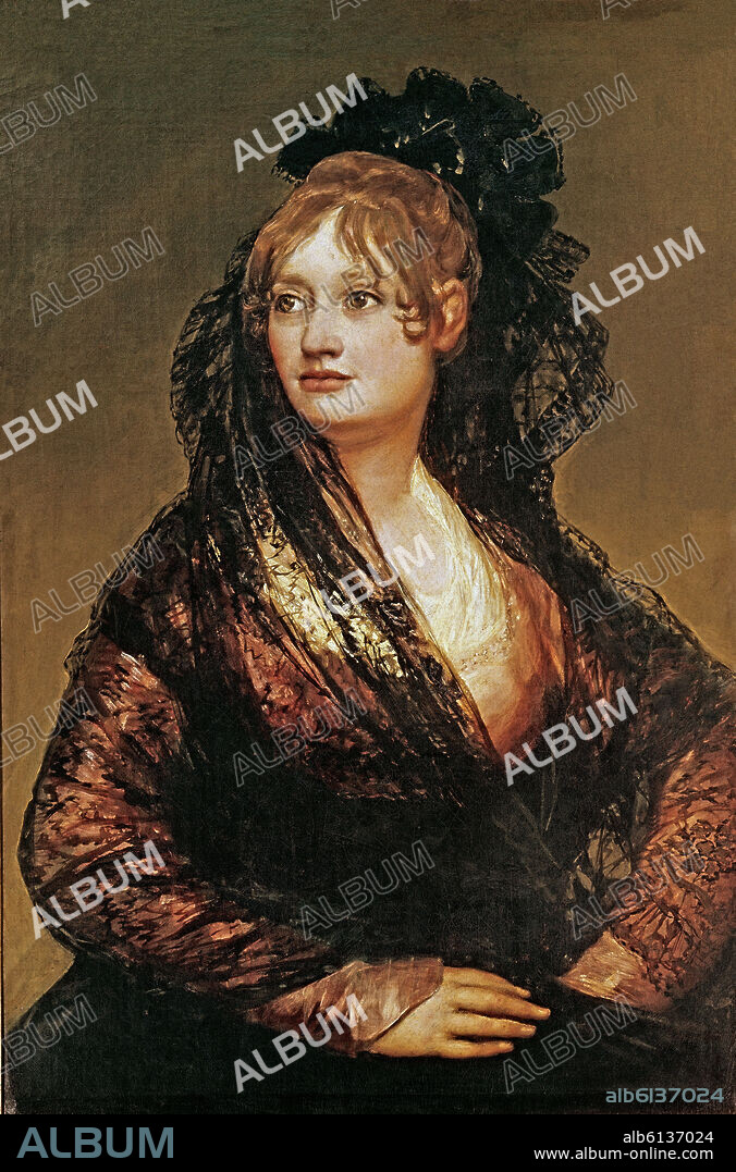 FRANCISCO DE GOYA. ISABEL COBOS DE PORCEL - 1806 - O/L 82x55.
