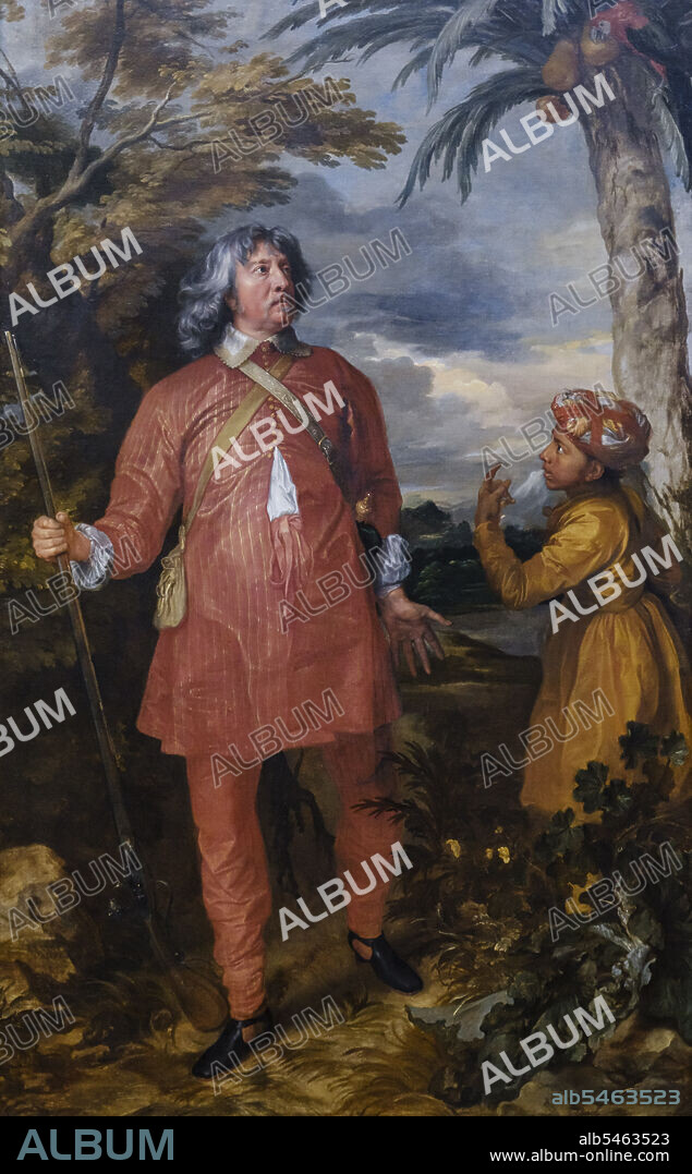 Anthony van Dyck, William Feilding, 1st Earl of Denbigh, oil on canvas, National Gallery, London, England, Great Britain.