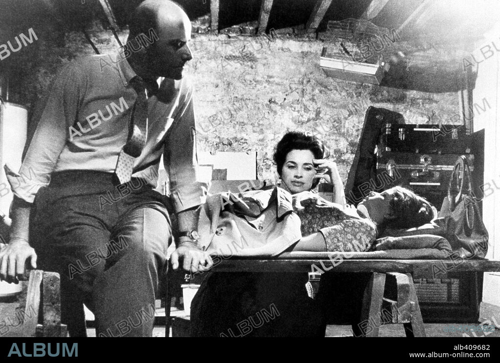 KARL HARDMAN, KYRA SCHON y MARILYN EASTMAN en LA NOCHE DE LOS MUERTOS VIVIENTES, 1968 (NIGHT OF THE LIVING DEAD), dirigida por GEORGE A. ROMERO. Copyright MARKET SQUARE PRODUCTIONS.