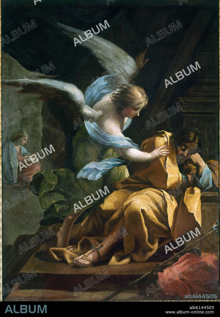 FRANCISCO DE GOYA. EL SUEÑO DE SAN JOSE - HACIA 1771-72 - OLEO/LIENZO - 129 x 93 cm.
