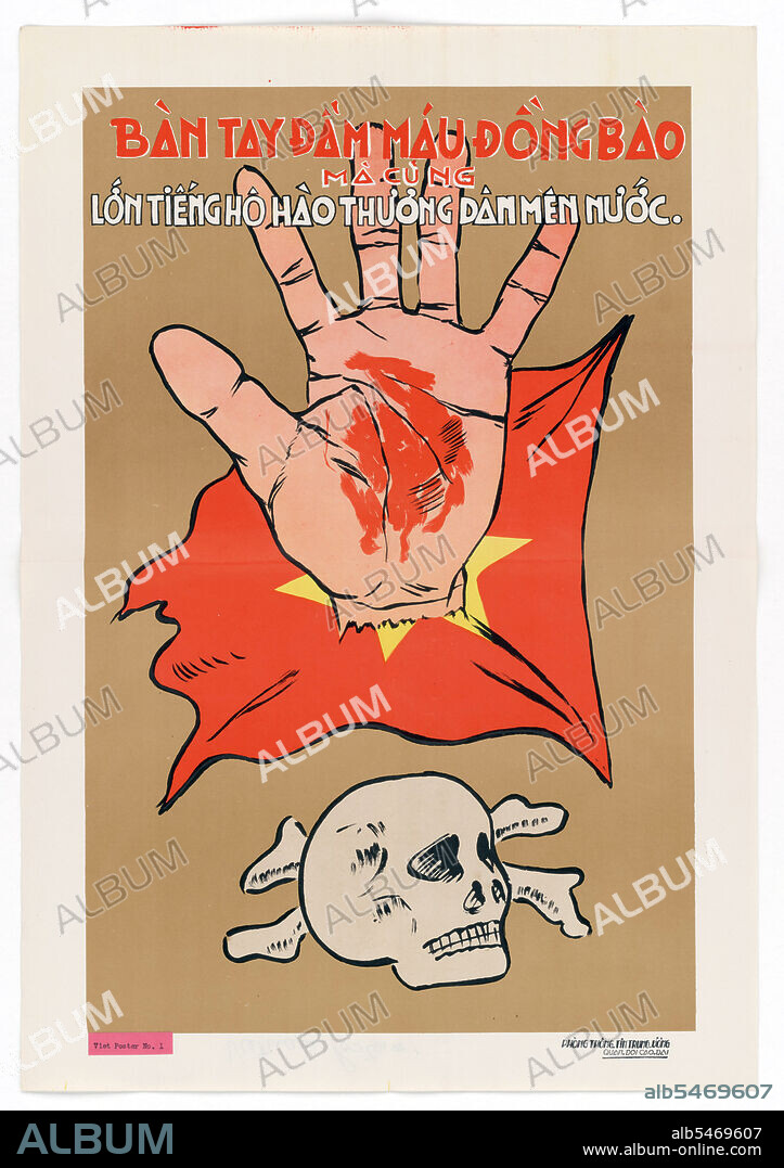 U.S. Propaganda Posters in 1950s Asia - Viet Poster in Vietnamese ca. 1950-1955.