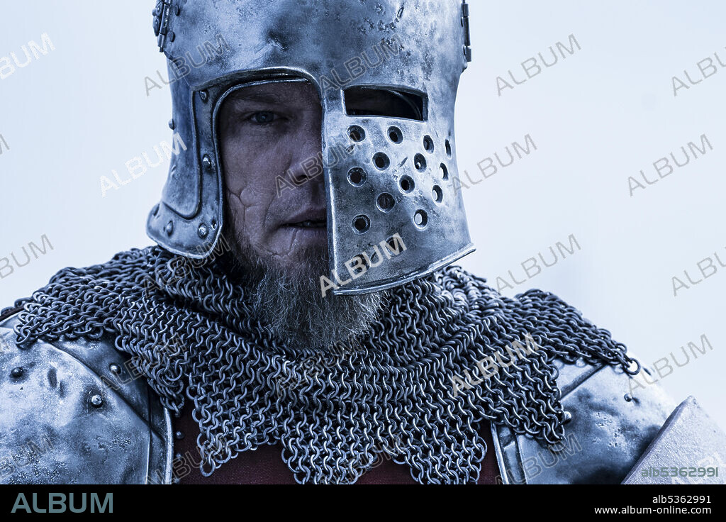 MATT DAMON en EL ÚLTIMO DUELO, 2021 (THE LAST DUEL), dirigida por RIDLEY SCOTT. Copyright Pearl Street Films / 20th Century Studios.