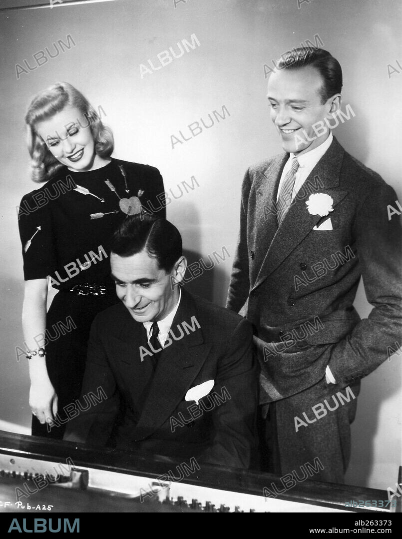 FRED ASTAIRE, GINGER ROGERS and IRVING BERLIN.