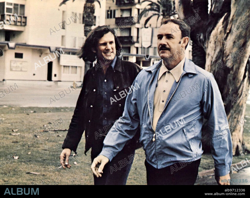 GENE HACKMAN and KRIS KRISTOFFERSON in CISCO PIKE, 1972, directed by B. W. L. NORTON. Copyright COLUMBIA PICTURES.