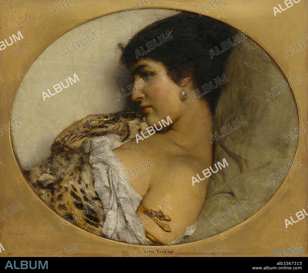 SIR LAWRENCE ALMA-TADEMA. Cleopatra.