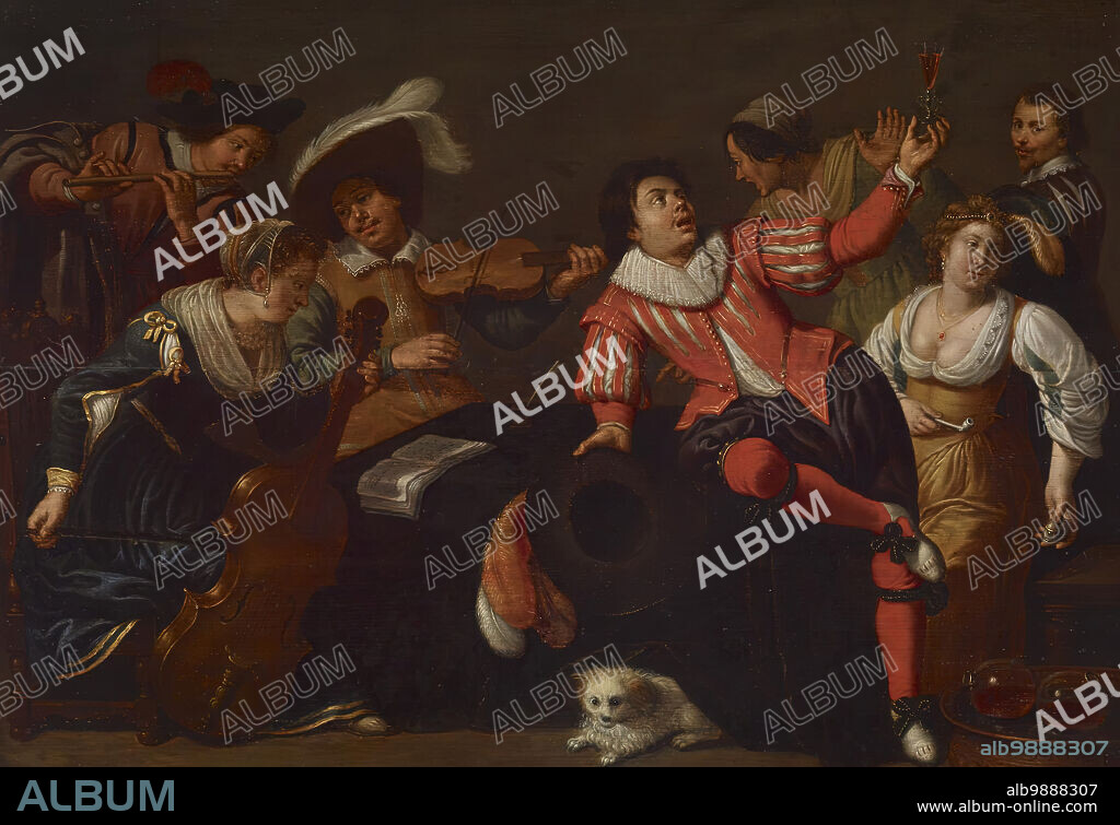 JAN VAN BIJLERT. Merry Company, c1630.