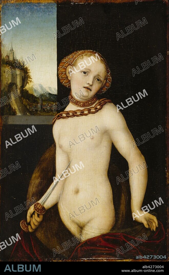 CRANACH, LUCAS, THE ELDER. Lucretia.
