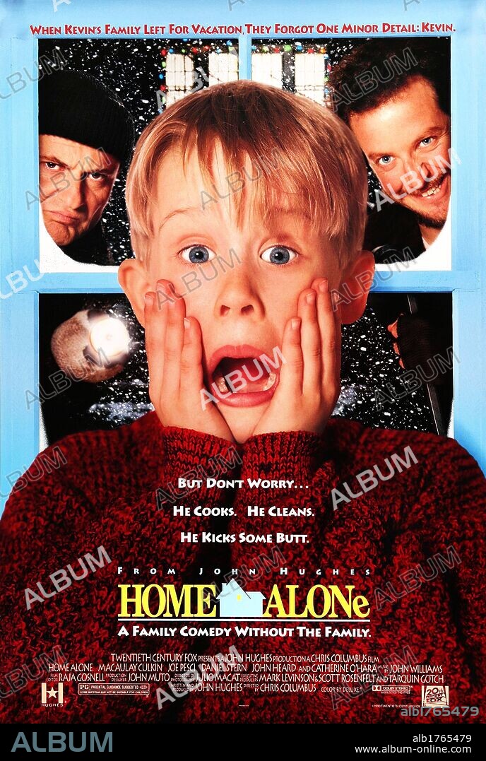 Poster de SOLO EN CASA, 1990 (HOME ALONE), dirigida por CHRIS COLUMBUS. Copyright 20TH CENTURY FOX.