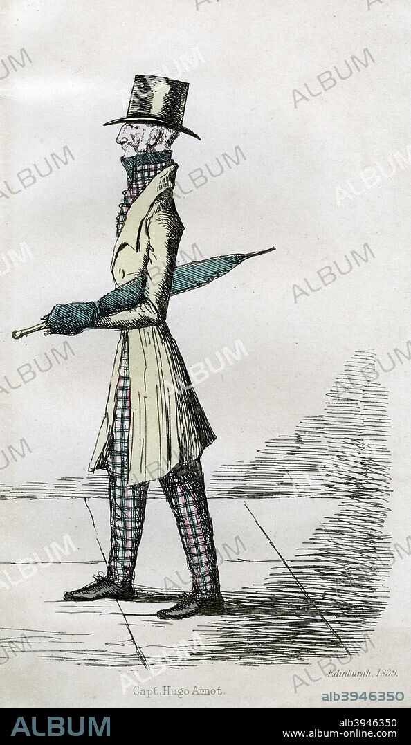 'Captain Hugo Arnot', (1839). Hugo Arnot (1749-1786), writer and advocate.
