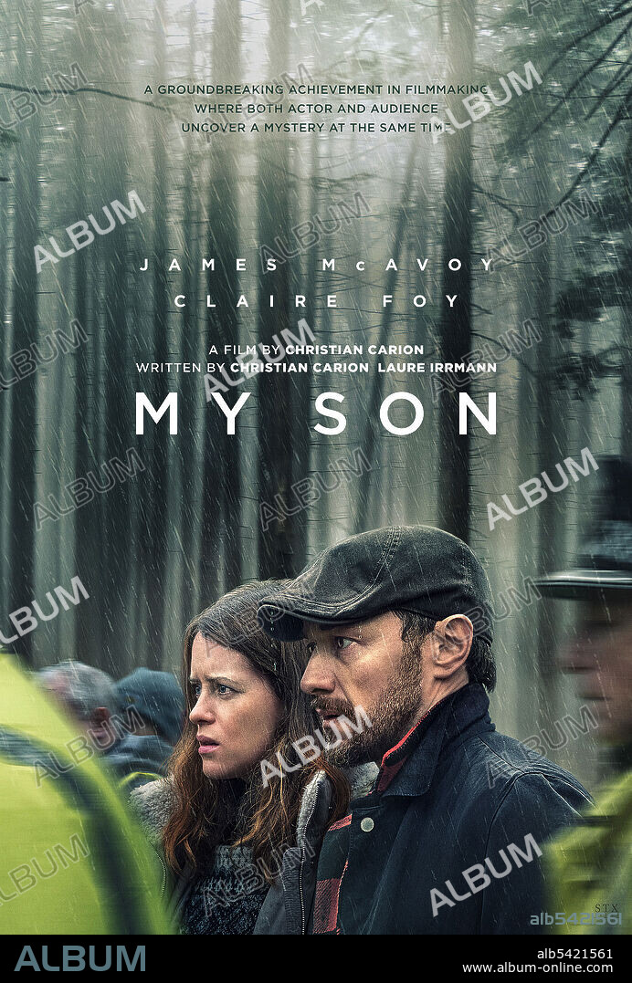 Poster of MY SON, 2021, directed by CHRISTIAN CARION. Copyright Sixteen Films / Une Hirondelle Productions.