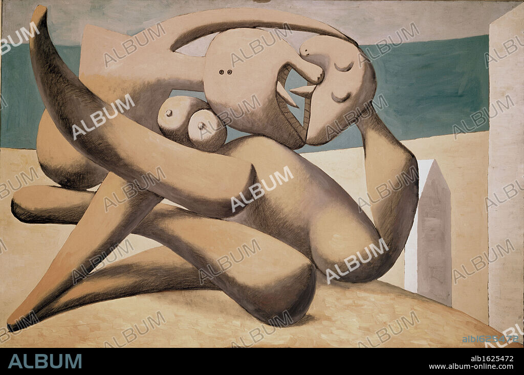 Figures By The Sea by Pablo Picasso, 1931, 1881-1973, France, Paris, Musee Picasso.