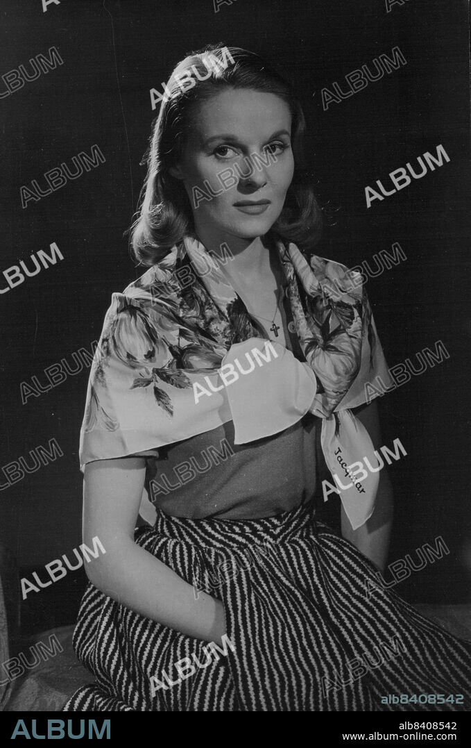Ann Todd, British Film Star. November 19, 1948. (Photo by Baron, Camera Press).