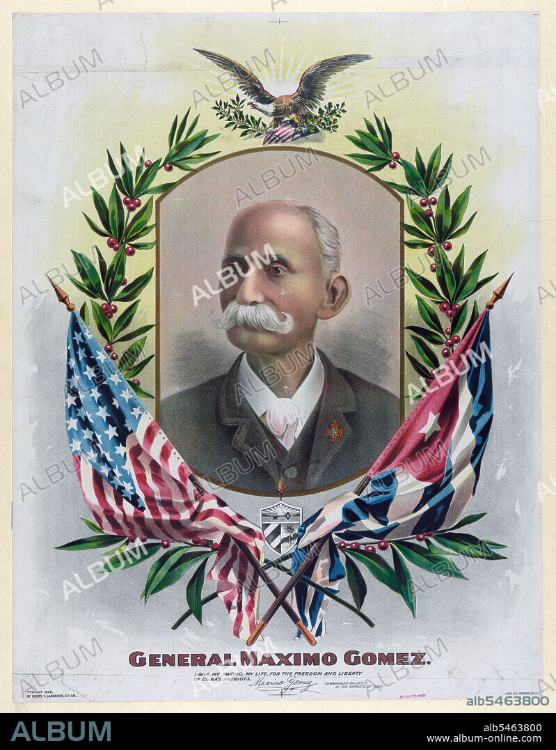 General Maximo Gomez Portrait.