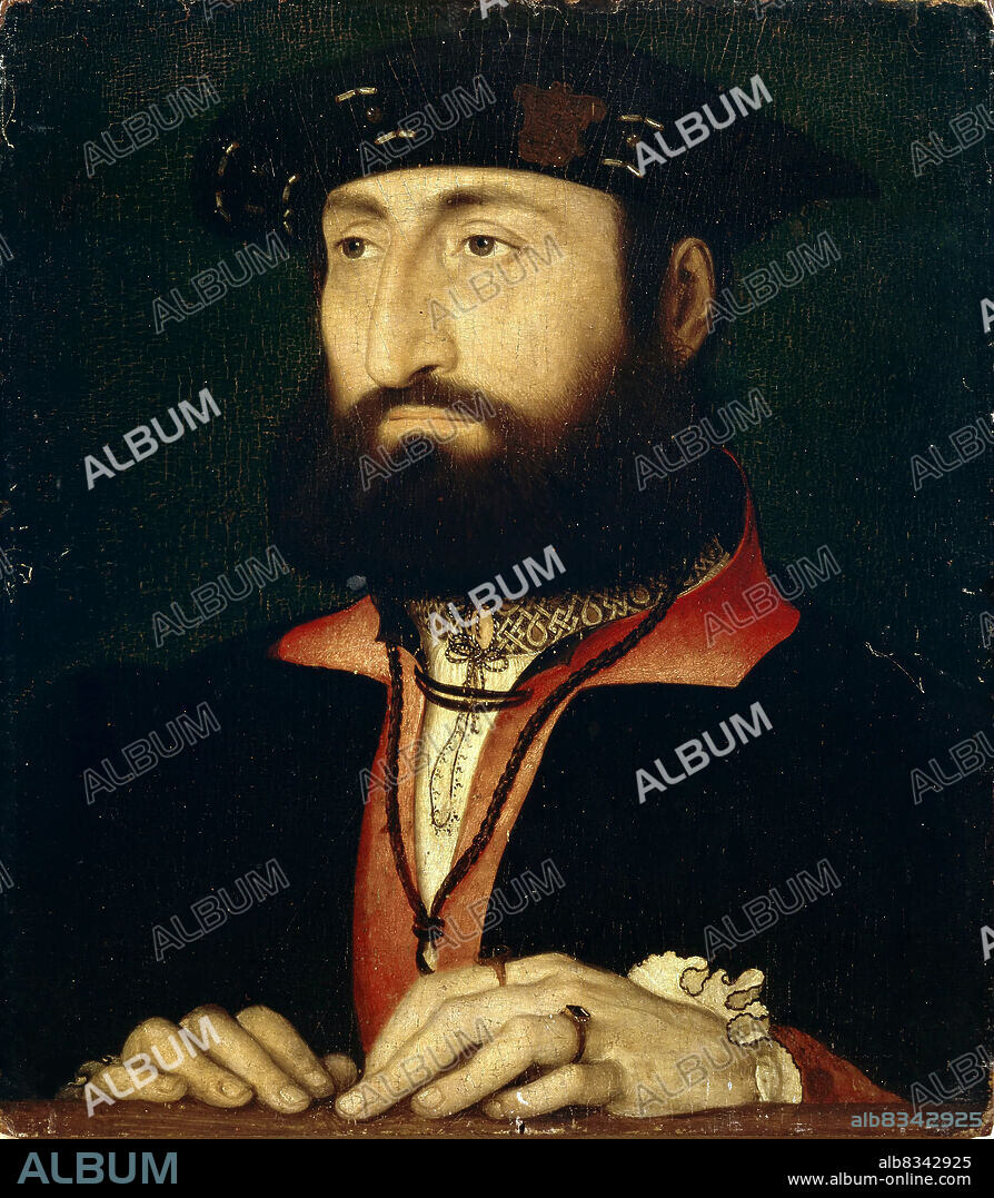 JEAN CLOUET. Portrait of Louis of Cleve (1495-1545), Duke of Nevers.