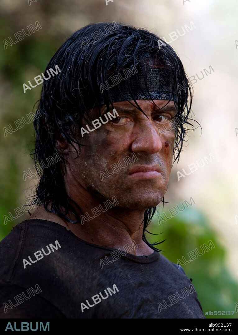 SYLVESTER STALLONE in JOHN RAMBO, 2008, directed by SYLVESTER STALLONE. Copyright MILLENNIUM FILMS.