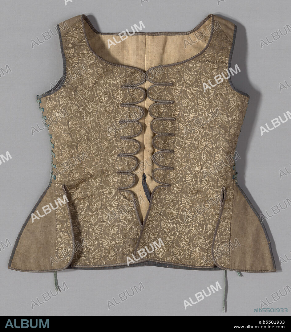 Jumps (Woman's Waistcoat), France, Mid-18th century.