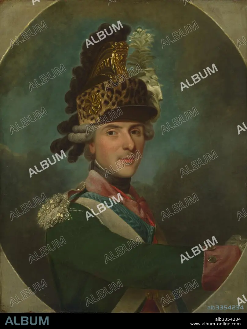 ALEXANDER ROSLIN. Portrait of Louis, Dauphin of France (1729