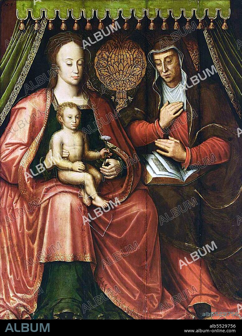 Anthuenis, or Antoon Claeissens, Claessens, or Claeissins (c.1536 – 1613) was the son of Pieter Claes the elder and painted historical and allegorical subjects, and portraits. He was a native of Bruges and became a pupil of Pieter Pourbus. He entered the Bruges Guild of Saint Luke in 1575, and became its dean in 1586, 1590, and 1601. His works, several of which are in the Hôtel-de-Ville and churches of Bruges, are distinguished by their fine colouring and finish. In the Hotel-de-Ville is a 'Grand Banquet' with many portraits of magistrates of the time, dated 1574. He died in 1613. His son, Pieter Anthonie, was dean of the Guild of St. Luke at Bruges in 1607, and died in 1608.