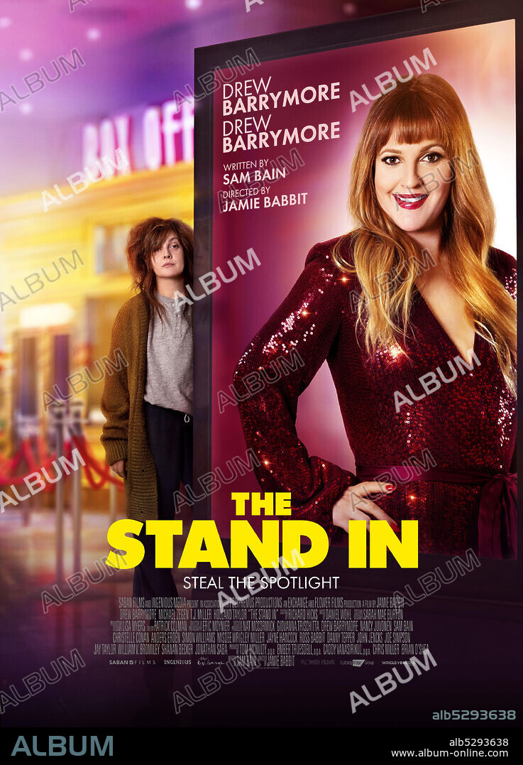 DREW BARRYMORE in THE STAND IN, 2020, directed by JAMIE BABBIT. Copyright THE EXCHANGE.