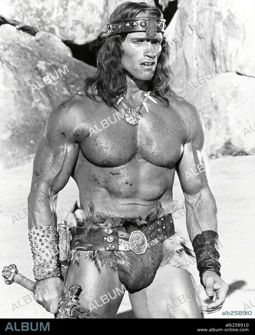 ARNOLD SCHWARZENEGGER en CONAN EL DESTRUCTOR, 1984 (CONAN THE DESTROYER), dirigida por RICHARD FLEISCHER. Copyright UNIVERSAL PICTURES.