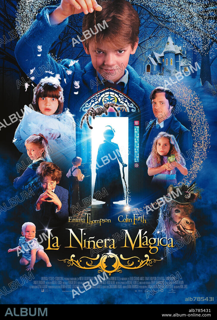 Poster de LA NIÑERA MÁGICA, 2005 (NANNY MCPHEE), dirigida por KIRK JONES. Copyright UNIVERSAL PICTURES.