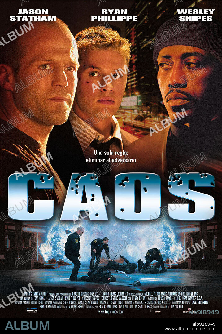 Poster of CHAOS, 2005, directed by TONY GIGLIO. Copyright EPSILON MOTION PICTURES.