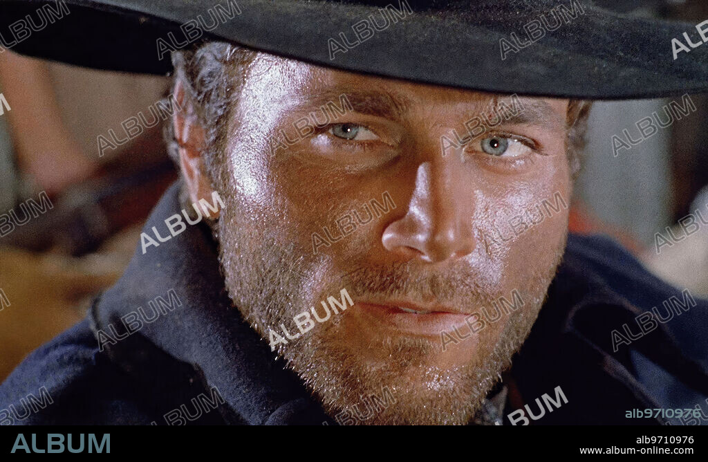 FRANCO NERO dans DJANGO, 1966, réalisé par SERGIO CORBUCCI. Copyright TECISA.