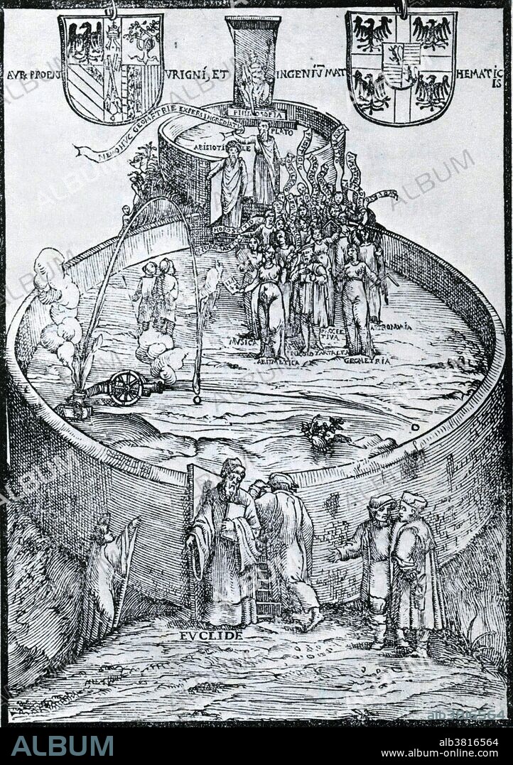 Tartaglia's Nova Scientia, Frontispiece, 1537