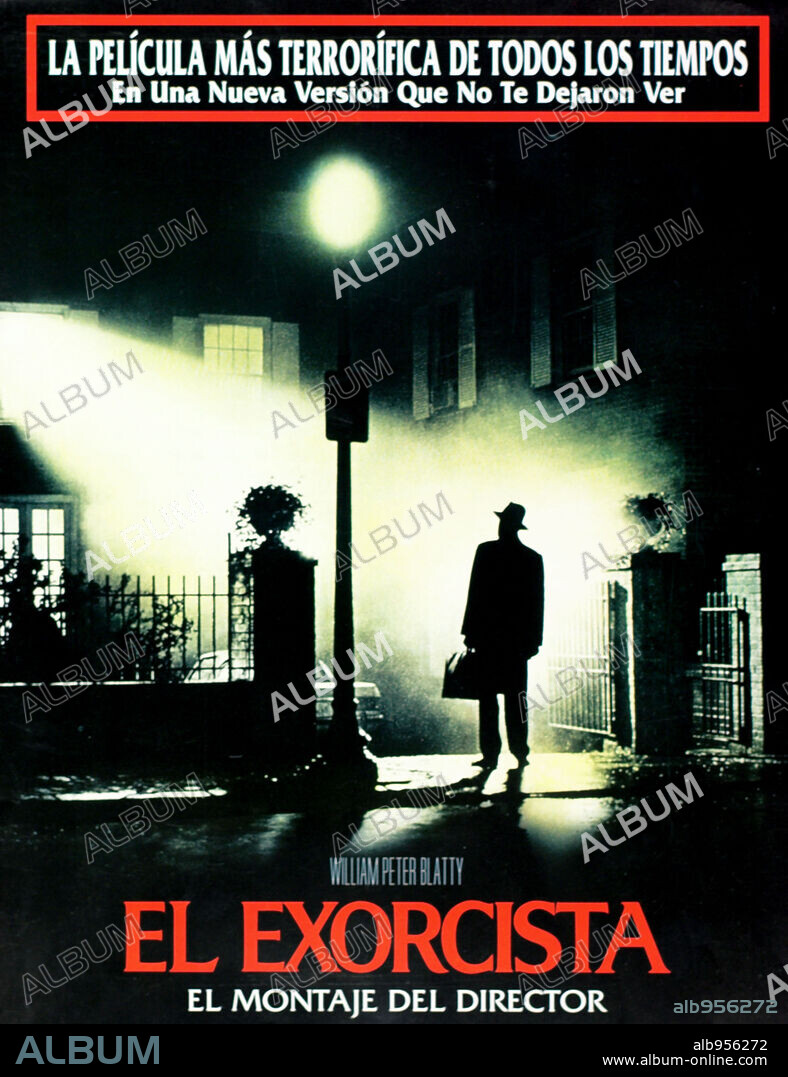 Poster of THE EXORCIST, 1973, directed by WILLIAM FRIEDKIN. Copyright Warner Bros./Hoya Productions.