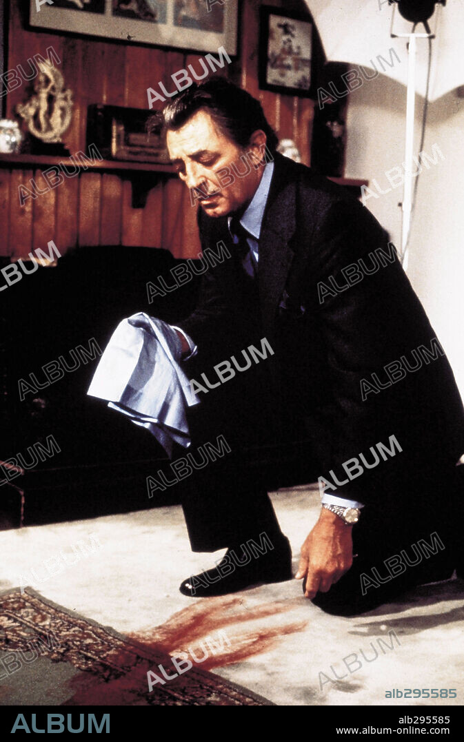 ROBERT MITCHUM en DETECTIVE PRIVADO, 1978 (THE BIG SLEEP), dirigida por MICHAEL WINNER. Copyright ITC.