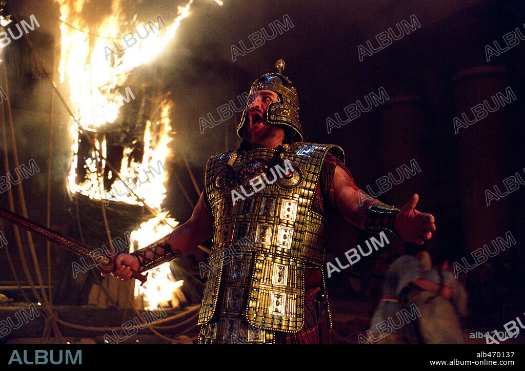 BRIAN COX en TROYA, 2004 (TROY), dirigida por WOLFGANG PETERSEN. Copyright WARNER BROS. / BAILEY, ALEX.