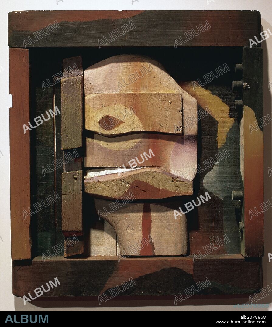 JOAN VILA-GRAU. Joan Vila Grau (b.1932). Spanish artist. Decapitation, 1975. Piece n.1. Private collection.