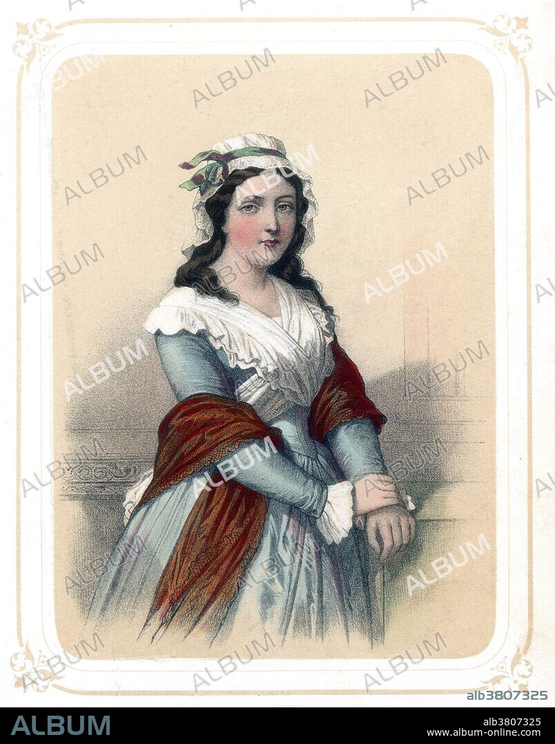 Charlotte Corday (July 27, 1768 - July 17, 1793) was a figure of the French Revolution. In 1793, she was executed under the guillotine for the assassination of Jacobin leader Jean-Paul Marat. Her decision to kill Marat was stimulated not only by her revulsion at the September Massacres, for which she held Marat responsible, but by her fear of an all-out civil war. She believed that Marat was threatening the Republic, and that his death would end violence throughout the nation. She also believed that King Louis XVI should not have been executed. She went to Marat's home on the evening of July 13th, claiming to have knowledge of a planned Girondist uprising in Caen. Marat admitted her. At the time, he conducted most of his affairs from a bathtub because of a debilitating skin condition. He wrote down the names of the Girondists that she gave to him, then she pulled out the knife and plunged it into his chest, piercing his lung, aorta and left ventricle, and died almost instantly. At her trial, when Corday testified that she had carried out the assassination alone, saying, "I killed one man to save 100,000." After her decapitation, Jacobin leaders had her body autopsied immediately after her death to see if she was a virgin. They believed there was a man sharing her bed and the assassination plans. To their dismay, she was found to be virgo intacta (a virgin). She was 24 years old.