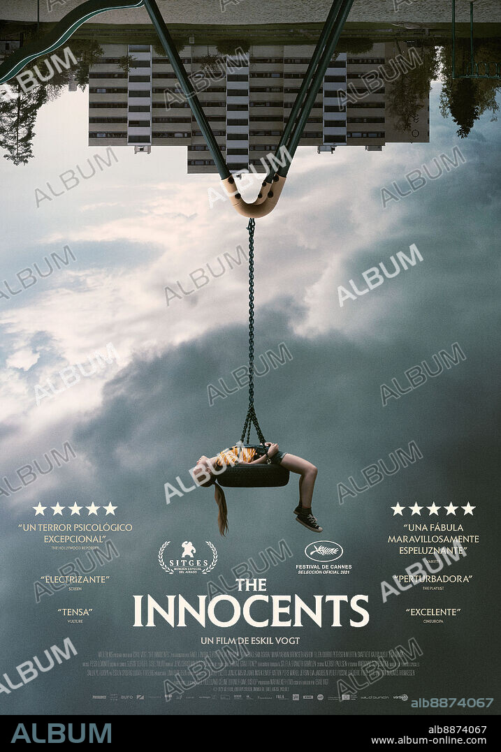 Poster de THE INNOCENTS, 2021 (USKYLDIGE, DE), dirigida por ESKIL VOGT. Copyright Logical Pictures.