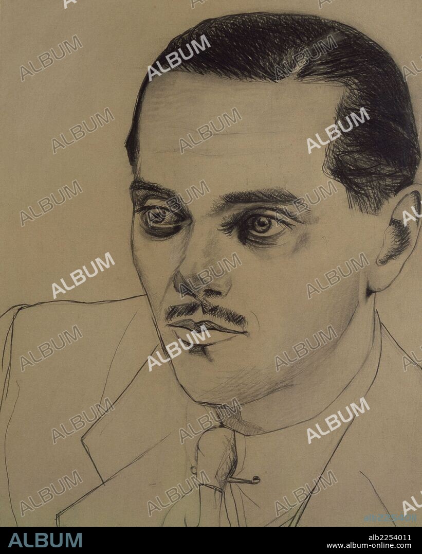 CERNUDA , LUIS ESCRITOR ESPAÑOL . SEVILLA 1902 - 1962 DETALLE DIBUJO RETRATO POR GREGORIO PRIETO, 1939  ATENCION: AUTOR CONTEMPORANEO SUJETO A COPYRIGHT ©. EL CLIENTE FINAL ES RESPONSABLE DE LA GESTION DE LOS DERECHOS DE AUTOR CON LAS SOCIEDADES EXISTENTES DE GESTION DE DERECHOS O DIRECTAMENTE CON LOS ORGANISMOS TITULARES DE LOS MISMOS.