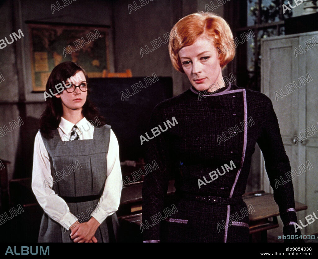 Dame Maggie Smith und PAMELA FRANKLIN. MAGGIE SMITH und PAMELA FRANKLIN in DIE BESTEN JAHRE DER MISS JEAN BRODIE, 1969 (THE PRIME OF MISS JEAN BRODIE), unter der Regie von RONALD NEAME. Copyright 20TH CENTURY FOX.