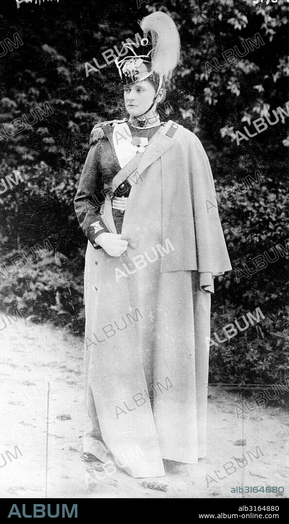 Alexandra Feodorovna Romanova (1872 -1918), wife of Nicholas II, Emperor of Russia.