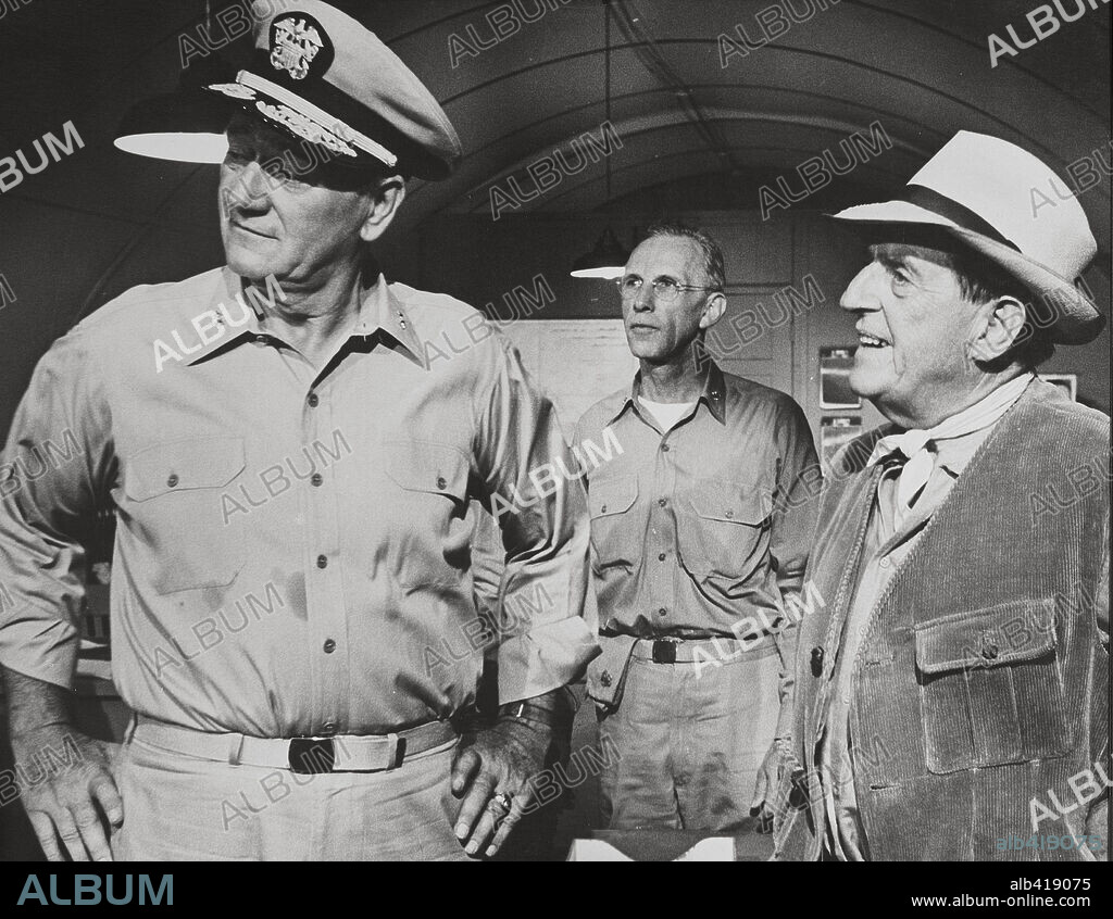 JOHN WAYNE en PRIMERA VICTORIA, 1965 (IN HARM'S WAY), dirigida por OTTO PREMINGER. Copyright PARAMOUNT PICTURES.