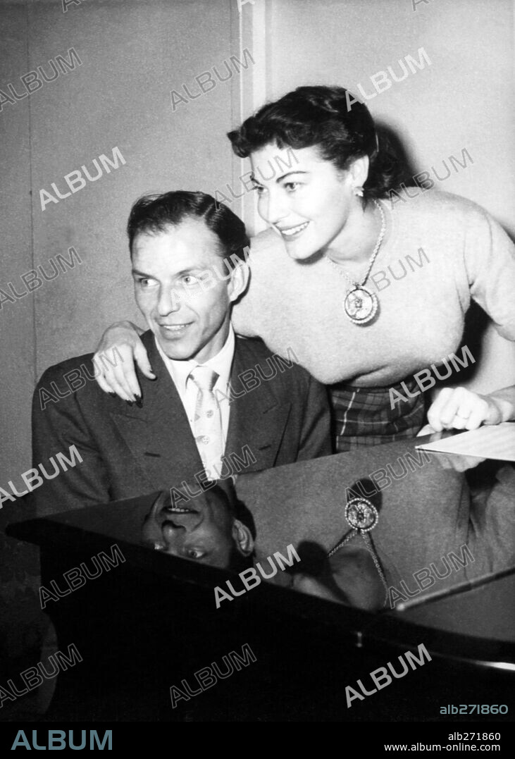 AVA GARDNER and FRANK SINATRA.